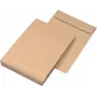 Pašto maišeliai MAILmedia B4 rudi su 4,0 cm šonine kloste, pakuotė po 100 vnt.