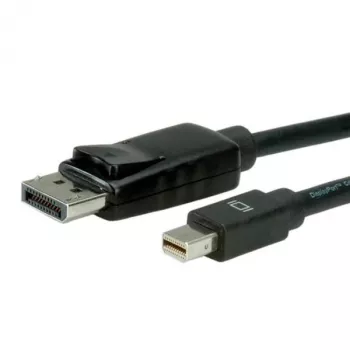 VALUE – Mini DisplayPort (M) į DisplayPort (M) laidas – 1 m – su užraktu – juodas (11.99.5634)