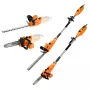 NEO tools 04-634 daugiafunkcis sodo įrankis 2 viename su prailginimu