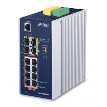 Valdomas L2+ tinklo jungiklis PLANET IGS-5225-8P4S