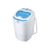Skalbimo mašina su viršutiniu pakrovimu Mesko MS 8053 – 3 kg talpa, 360×370×530 mm, mėlyna/balta
