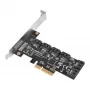 SILVERSTONE Serial ATA valdiklis SST-ECS06 – PCIe kortelė su 6 SATA prievadais