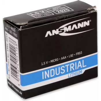 ANSMANN Baterija 10 x AAA tipo Li – juoda (1501-0010)