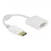 Adapteris DisplayPort 1.2 (vyriškas) į VGA (moteriška) DeLOCK 61007