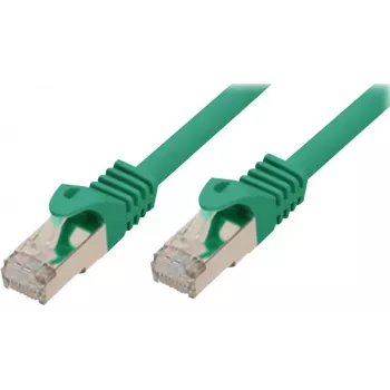Tinklo kabelis ShiverPeaks BASIC-S Cat7 1m žalias