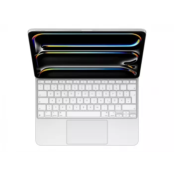 Apple Magic Keyboard iPad Pro 13 colių M4 Baltas Vokiškas QWERTZ su Trackpad