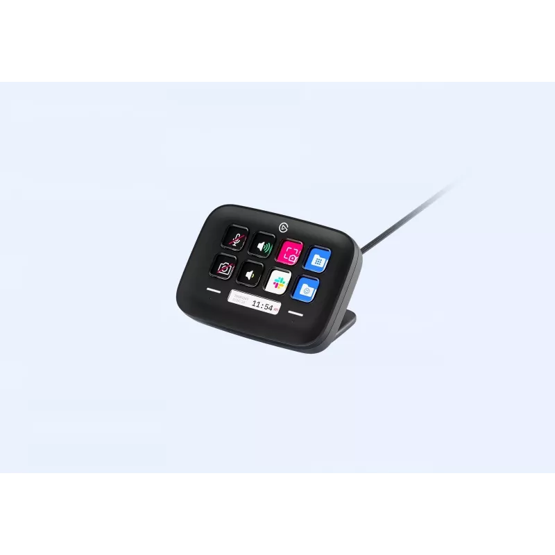 Valdymo pultas Stream Deck Elgato Neo juodas 10GBJ9911 – programuojami klavišai spartiesiems veiksmams ir makrosams