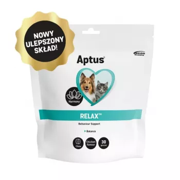 APTUS Relax Stress – papildai šunims ir katėms – 30