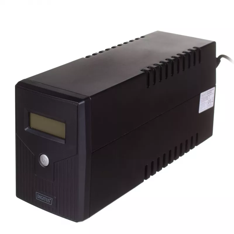 Nepertraukiamo maitinimo šaltinis UPS DIGITUS DN-170063-LCD (stalinis, 600VA)
