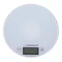 Virtuvinės svarstyklės ESPERANZA EKS003W, 5 kg, 1 g tikslumas, grūdintas stiklas, jutiklinis valdymas