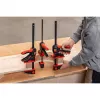 Vienos rankos spaustuvas Bessey EZ360-30, 300 mm gylis, 80 mm anga, juoda/raudona