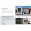 Vaizdo domofono jutiklinis monitorius EZVIZ 7 colių 318500248 – atskiras valdymas dviem butams
