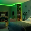 LED girlianda Twinkly TWD200STP-TEU įvairiaspalvė vidaus juosta, 5 cm tarpai, IP20, permatomas kabelis