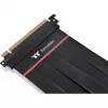 Vidinis PCI-E x16 (Gen4) ilginimo kabelis THERMALTAKE AC-058-CO1OTN-C1, 0,3 m, juodas
