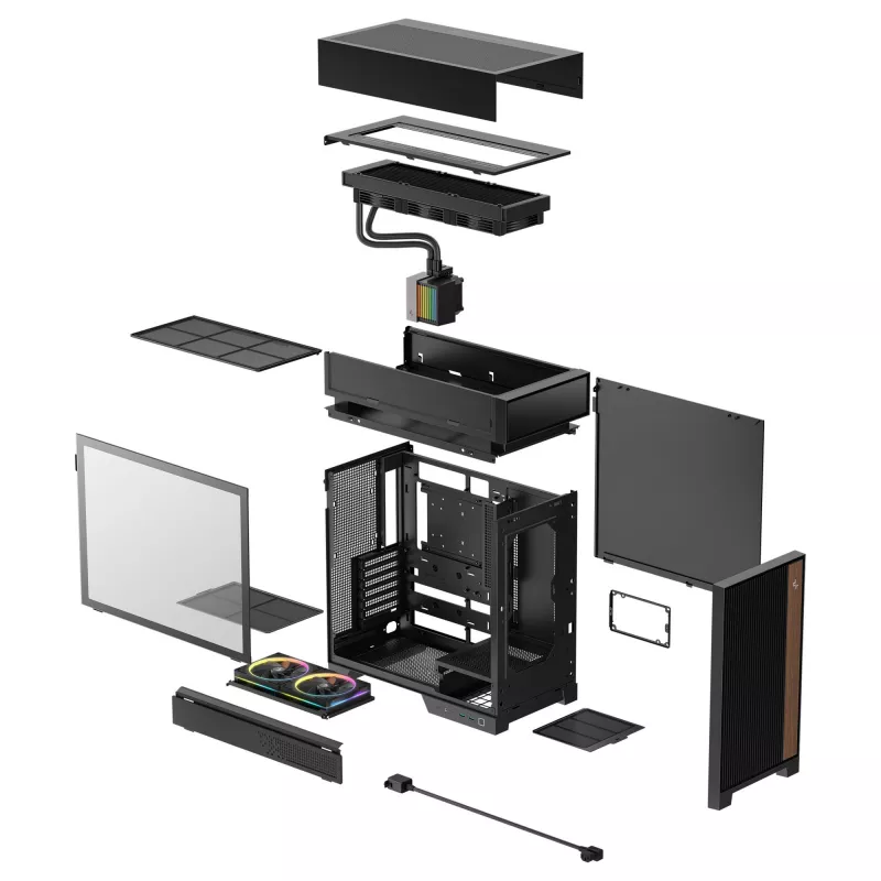 Korpusas DeepCool CL6600 Juodas