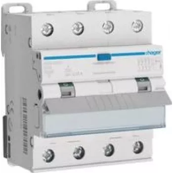 Automatinis jungiklis su apsauga nuo nuotėkio Hager ADX425D 4P 25A 30mA A tipas, 10 kA