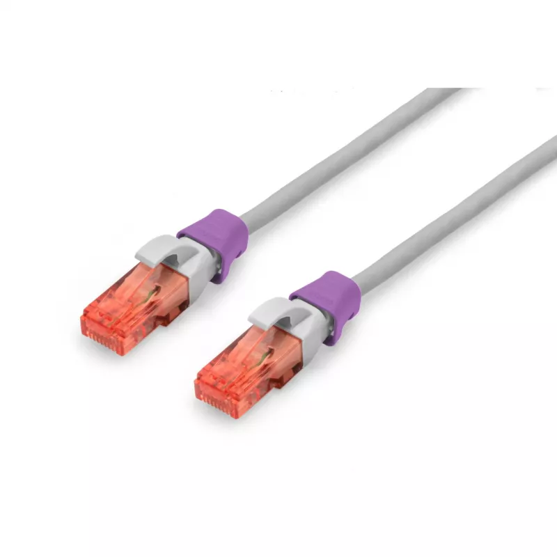 Spalvų kodavimo klipas Digitus Color clips Patch kabeliui A-CC-VI PVC Violetinė