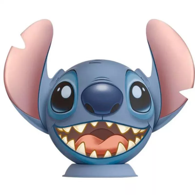 Ravensburger Disney Stitch 3D dėlionė vaikams nuo 6 metų – 72 detalės – nereikia klijų – Velykų dovana