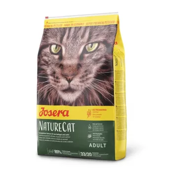 Sausas kačių ėdalas Josera NatureCat 10 kg su žuvimi