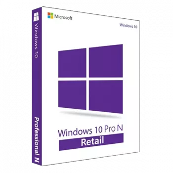 Microsoft Windows 10 Pro N – Raktas mažmeninei prekybai