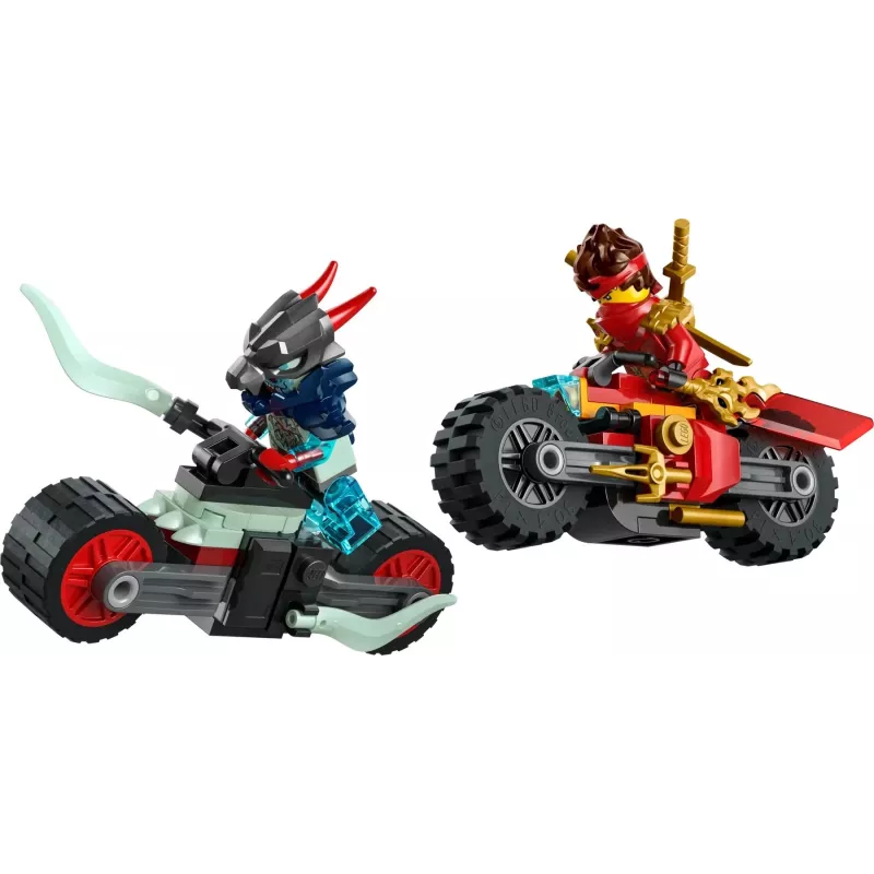 LEGO konstruktorius NINJAGO 71838 Kairo motociklo lenktynės — 79 detalių, 2 minifigūrėlės, nuo 6 metų