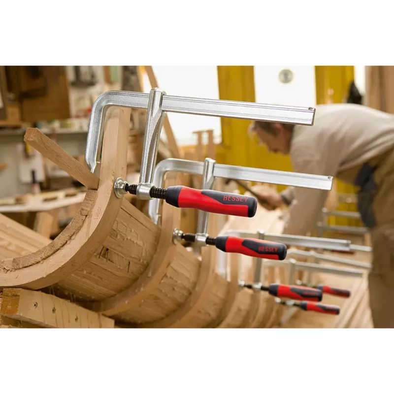 Bessey GZ16-2K – F tipo spaustuvas – plastikas, plienas – 16 cm