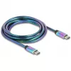 DeLOCK USB laidas USB 2.0 2m USB C įvairiaspalvis 81116