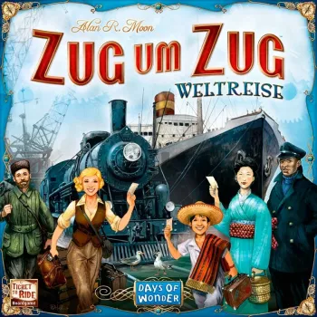 Zug um Zug Weltreise, stalo žaidimas