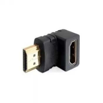HDMI adapteris kištukas į lizdą 90° žemyn DeLOCK 65071