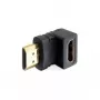 HDMI adapteris kištukas į lizdą 90° žemyn DeLOCK 65071