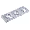 Phanteks D30-140 140 mm baltas PWM korpuso ventiliatorius 3 vnt. komplektas — 140×30 mm, 250–1800 RPM, FDB