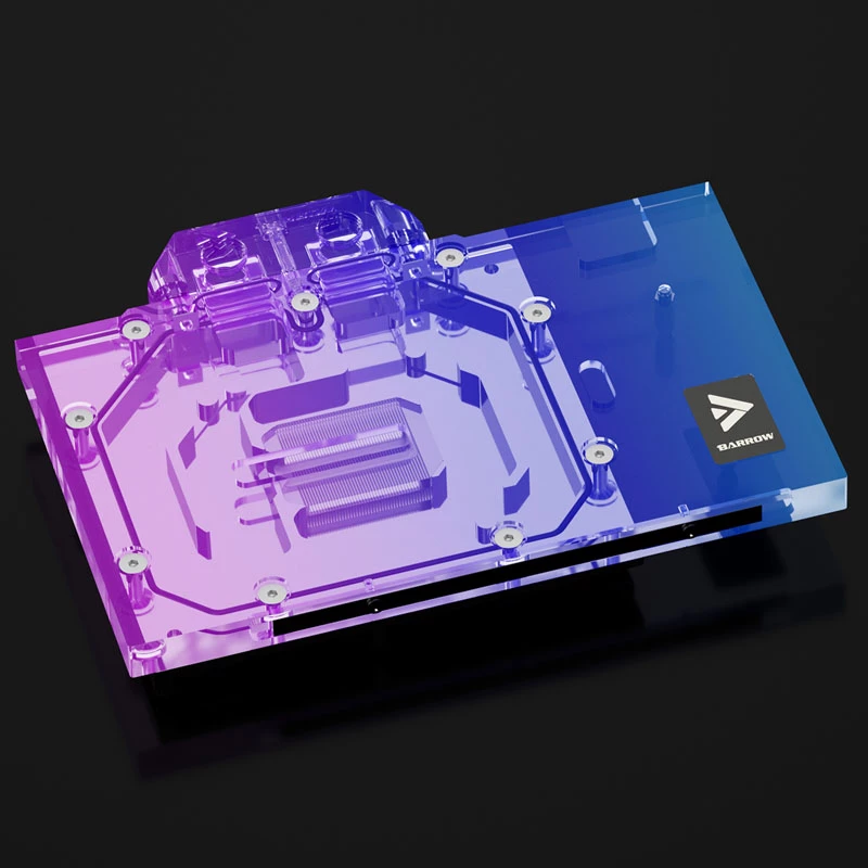 Vandens blokas Barrow LRC2.0, RTX 4090 Founders Edition, Aurora RGB, akrilinis