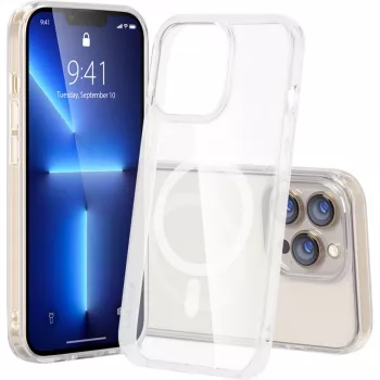 StyleShell SHOCKFlex, permatas dėklas iPhone 16 Pro, skaidrus, suderinamas su MagSafe