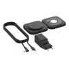 Belaidė 2-in-1 įkrovimo stotelė Belkin BOOSTCHARGE PRO QI2 WIZ026VFBK