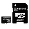 Transcend Premium microSDHC 8 GB atminties kortelė su SD adapteriu