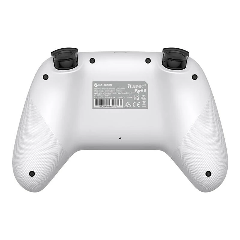 Belaidis žaidimų valdiklis GameSir T4n Lite baltas Bluetooth, belaidis, įkraunamas
