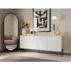 Komoda Cama VERA 190x40x80 cm matinė balta