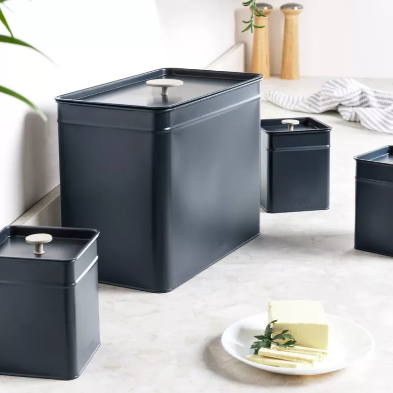 Dėžė duonai Salter Marino BW124601EU7 – plieninė talpa kepalams
