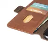 Krusell PhoneWallet Samsung Galaxy S21+ vintage cognac – odinis dėklas su pinigine