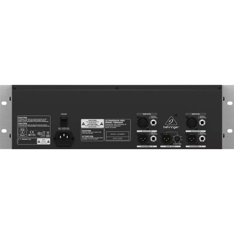 Behringer FBQ6200 audio ekvalaizeris