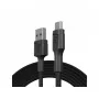 USB 2.0 laidas Green Cell KABGC20 — USB A į Micro-USB B, 1,2 m, juodas