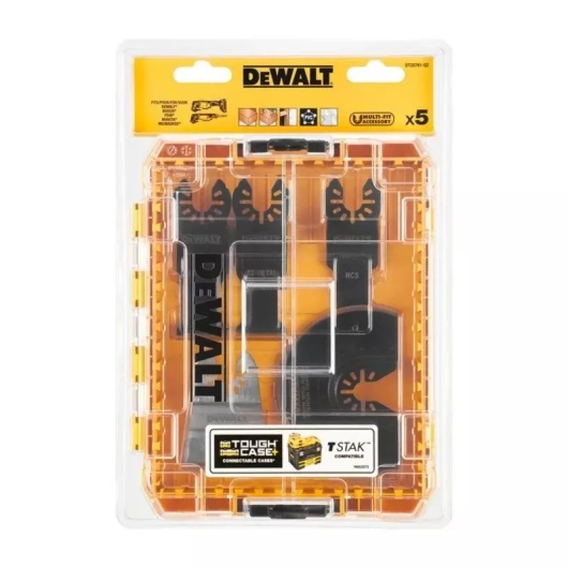 Dėžutė DEWALT pjūklų diskų rinkinys 5CZ