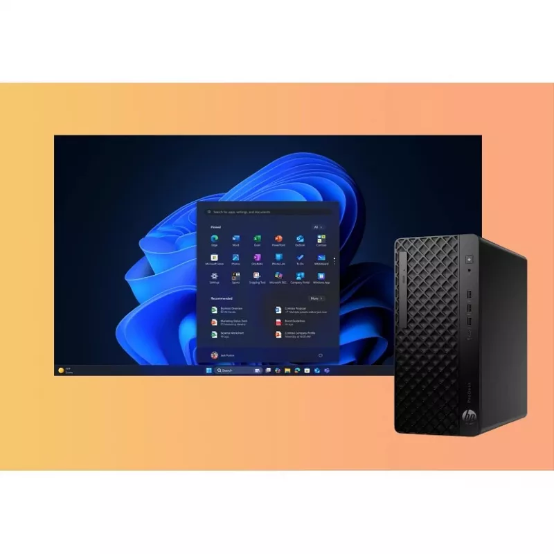 HP ProDesk 4 Tower G1i 9H7M4ET [Intel Core Ultra 5 235, 32 GB RAM, 512 GB SSD, Intel Graphics, Windows 11 Pro]