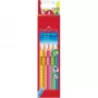 Spalvoti pieštukai Faber-Castell Jumbo GRIP Neon 5 vnt.