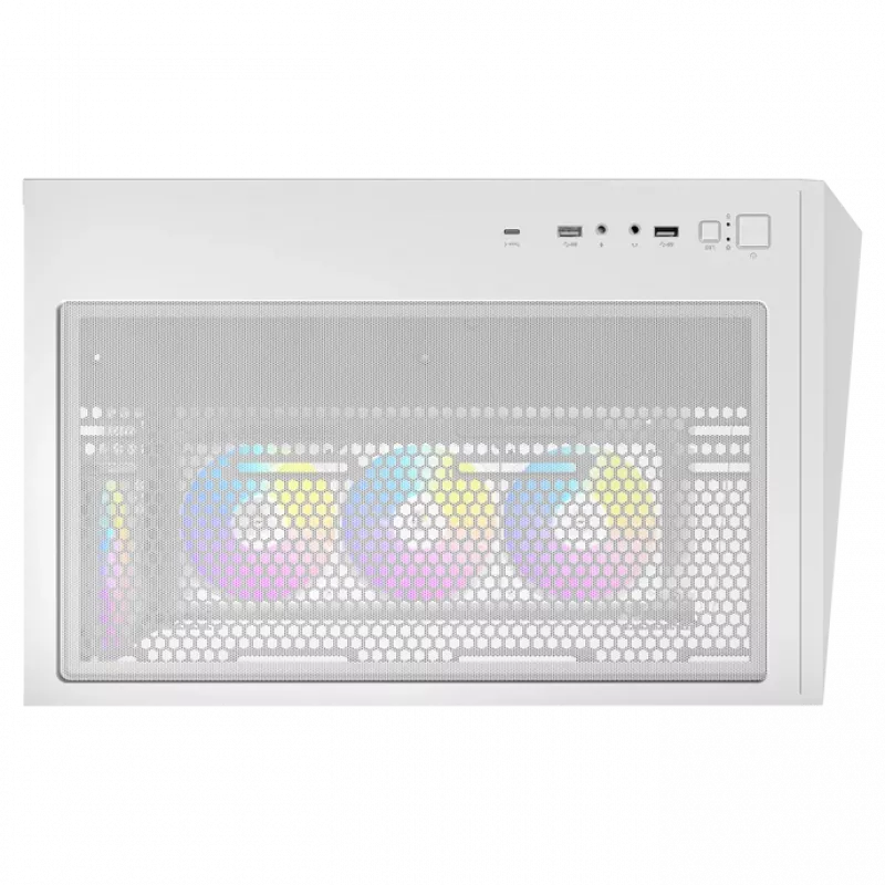 Antec C5 - Midi bokštas - Baltas - ATX - ITX - micro ATX - Stiklas - Plastikas - Plienas - 3x 120 mm