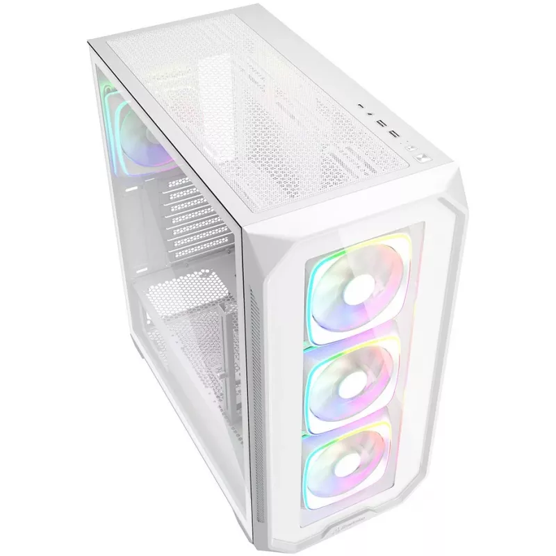 Sharkoon AK5G RGB Midi Tower Baltas