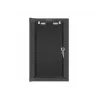Sieninis stovas LANBERG WF10-2309-10B 9U, 469×280×310 mm, 10 colių gylis, juodos spalvos, IP20