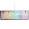 Mechaninė klaviatūra GLORIOUS GMMK 3 Pro 100% Pre-Built ANSI US išdėstymas, Fox jungikliai, sidabrinė
