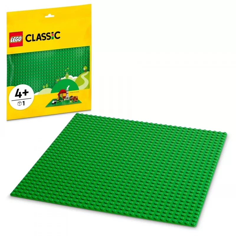 LEGO 11023 Classic Žalias Pagrindas Kvadratinis 32x32 Stud Žolės Pagrindas Statyboms ir Eksponavimui