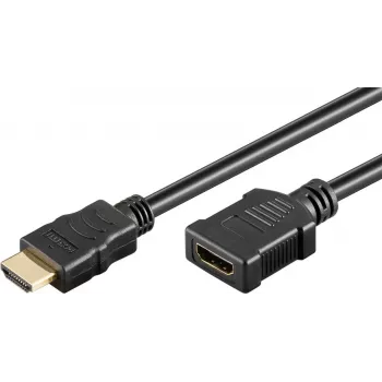HDMI laidas Goobay 76271 2m HDMI A tipo kištukas į lizdą 4K 48Gbit/s